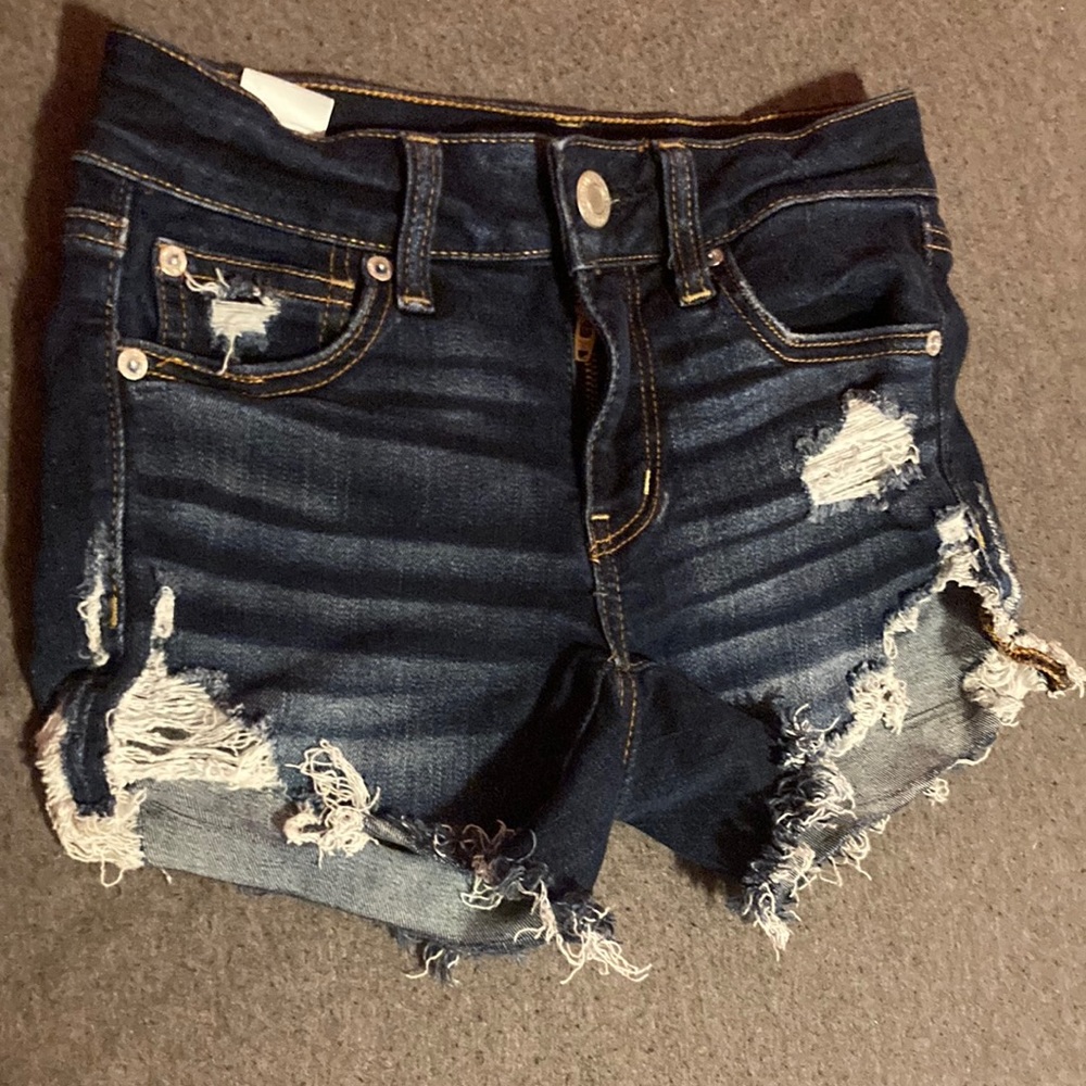 American eagle jean shorts